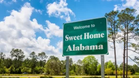 Sweet Home Alabama Sign.