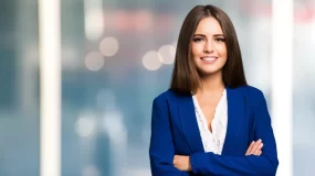 Woman with professional attire